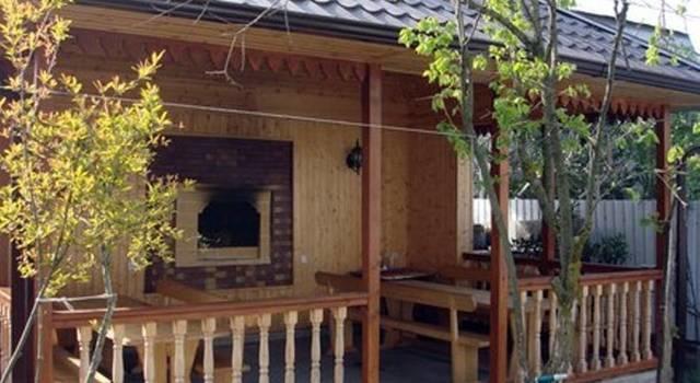 U Ruslana Guest House Gagra Exterior photo